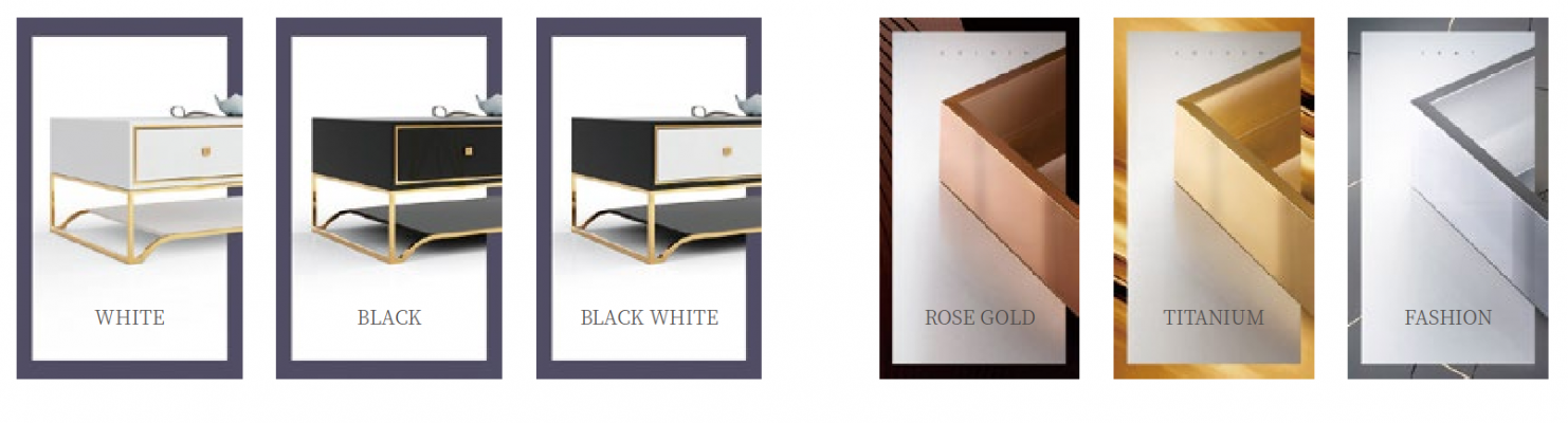 Włoski design Skóra Sofa Style Meble stolik kawowy Siedziba Podkładka Narożnik Ustawić