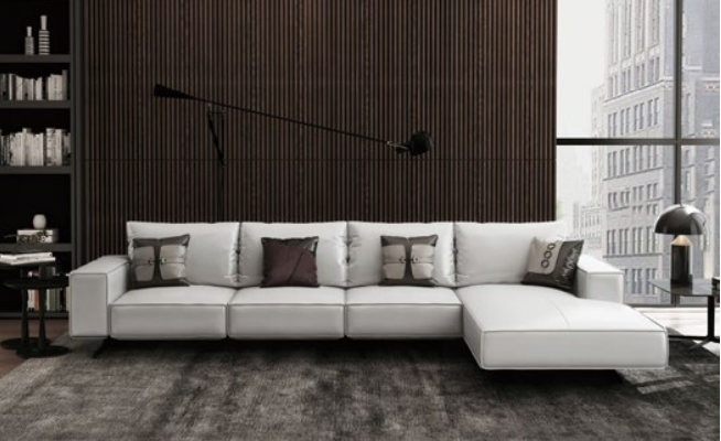 Narożnikowa kanapa Podkładka Ustawić Żywy krajobraz Designerska sofa w kształcie litery L. Sofy kanapowe