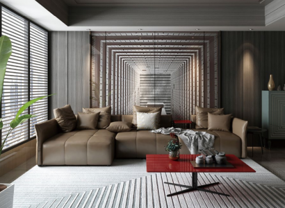 Design Podkładka Couch Żywy krajobraz Narożnikowa kanapa Ustawić Podkładkę Sofa Siedziba