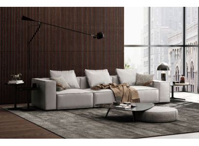 Sofa 4 miejsce do siedzenia Duża XXL Kanapa Sofy Kanapy Design Salon Czteroosobowy