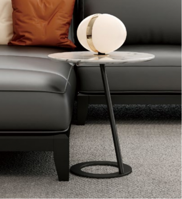 Stolik Okrągły Stolik kawowy Sofa Salon Okrągły Projekt Dekoracji