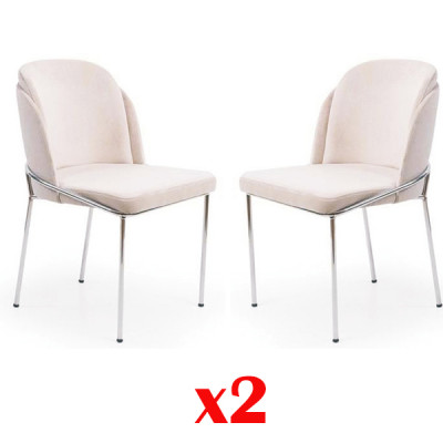 Design jadalnia 2x Krzesła Zestaw Nowy Krzesło Ustawić Fotel Podkładka