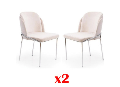 Design jadalnia 2x Krzesła Zestaw Nowy Krzesło Ustawić Fotel Podkładka