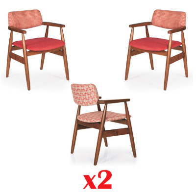 Zestaw podkładek Grupa New Lehn Krzesło Restauracja Przemysłowy Zestaw jadalniany Krzesła