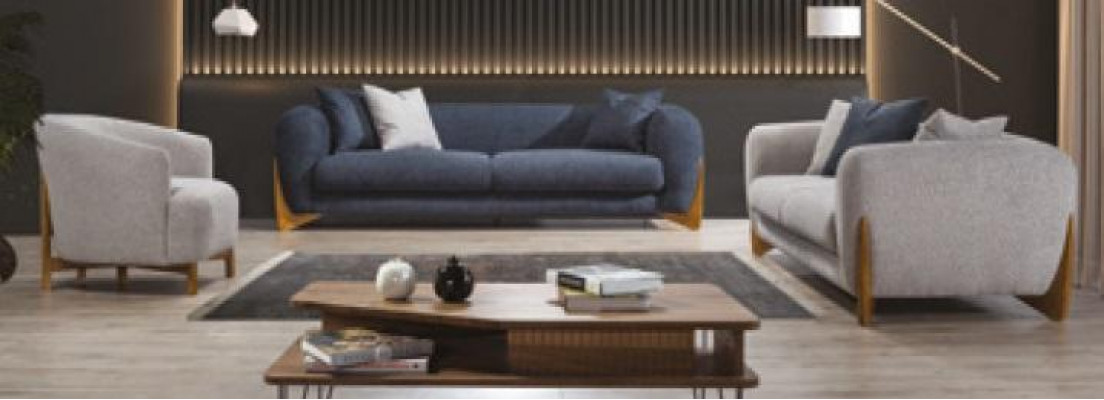 Meble w stylu włoskim Zestaw sofowy Multicolor Sofa Obcios