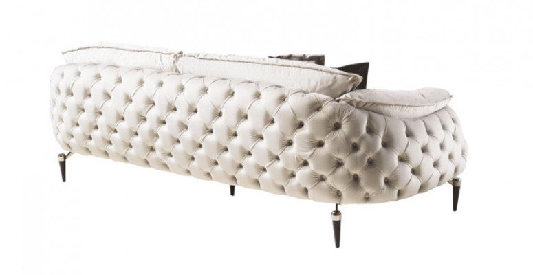 Zielona kanapa Chesterfield Materiał Sofa Sofa Meble Luksusowe wyposażenie Sofy Kanapy