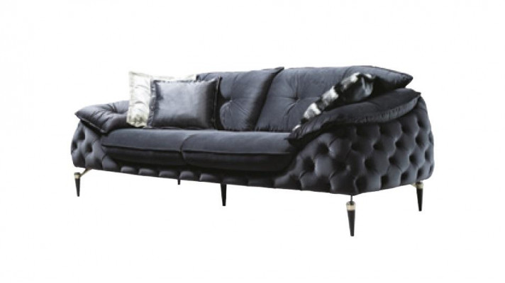 Kanapa trzyosobowa Chesterfield Podkładka Sofy Włókienniczy Skóra Sofa Kanapy Meble Nowe