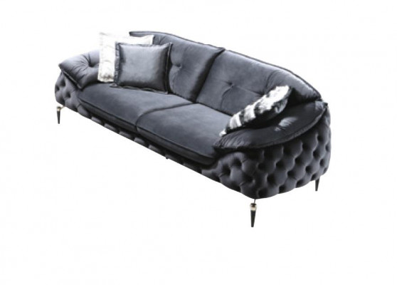 Kanapa trzyosobowa Chesterfield Podkładka Sofy Włókienniczy Skóra Sofa Kanapy Meble Nowe