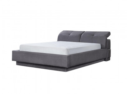 Łóżko Design Podwójne łóżko Materiał Drewno łóżko Podkładka Sypialnia Meble 160x200