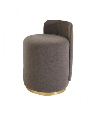 Design Fotel Luxury Ottoman Toaletka Stołek Okrągła Podkładka Krzesło Ławka
