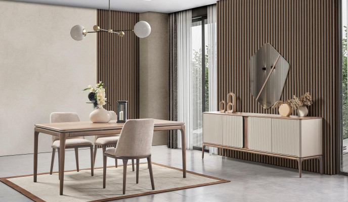 Luxury Design Podkładka Krzesło Krzesła Siedziba jadalnia Drewno Włókienniczy Fotel Prawdziwe drewno