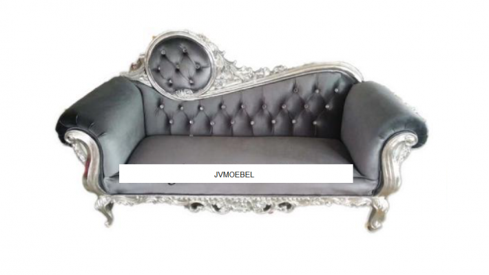 Throne Fotel Royal Podkładka Chesterfield Aksamit 2 miejsce siedzące Antyk Stil Krzesła