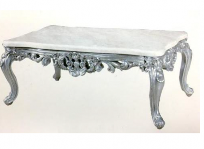 Barokowy rokokowy stolik kawowy Drewno Tabela Side Sofa Kanapa stoły Marmur