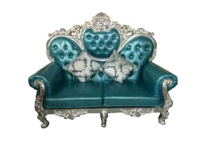 Sofa Throne Royal Podkładka Chesterfield Aksamit Sofy Dwumiejscowe Antyk Styl Nowe