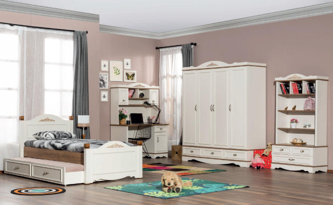 Szafa Luxury Classic Szafa Meble Drewno Sypialnia Szafki Biały