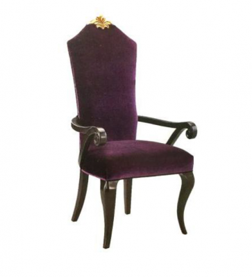 Krzesło Krzesła Tron Fotel Zestaw jadalnia designerskie Drewno Antyk w stylu barokowym