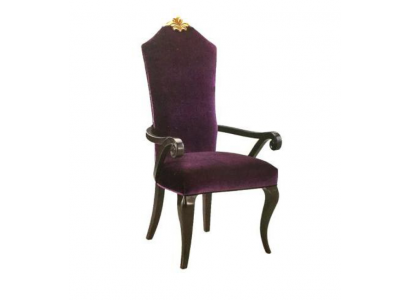 Krzesło Krzesła Tron Fotel Zestaw jadalnia designerskie Drewno Antyk w stylu barokowym