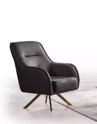 Design Fotel tapicerka salon Drewno nowoczesny luksusowy salon w kolorze brązowym