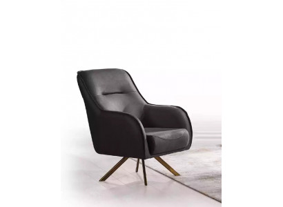Design Fotel tapicerka salon Drewno nowoczesny luksusowy salon w kolorze brązowym