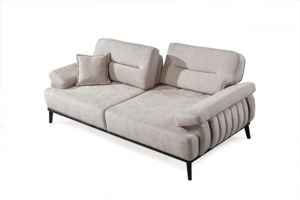 Luksusowe 4 sztuki Zestaw sofowy Nowoczesna Sofa 3+3 + Fotel + stolik kawowy zestaw do salonu