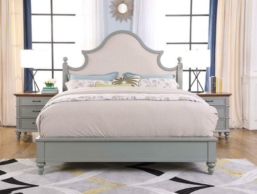 Design Luxury Sypialnia Zestaw Łóżko 2x Szafki nocne Kredens Ustawić łóżko Hotelowe