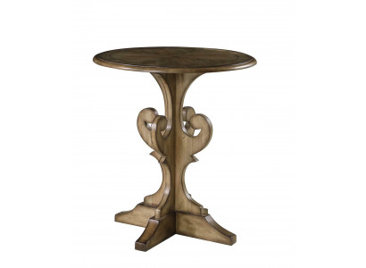 Kanapa Tabela Drewno Sofa Okrągły projekt boczny stoły wiejski salon