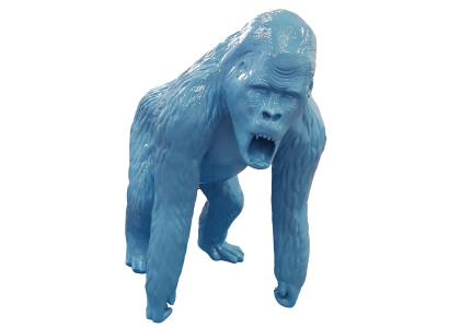 Gorilla Designer Rysunek Statua Nowoczesne Figury Posągi Dekoracja Dekoracja Ogród Nowość