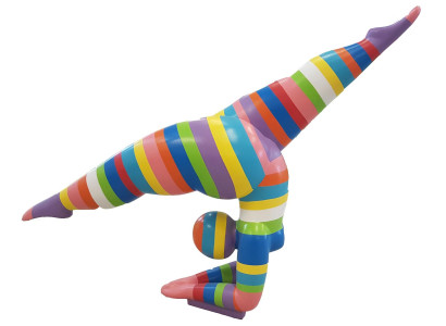 Projektowanie figurek Rzeźby Nowoczesna abstrakcyjna rzeźba Kobieta Acrobat Dekoracja