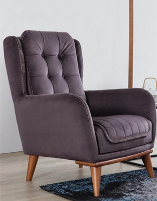Chesterfield Fotel Relaks Club Sofa Jednoosobowa Kanapa Podkładka Meble Brązowa