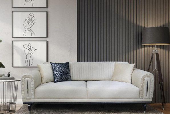 Sofa Kanapa 3+3 Siedziba Zestaw sofowy Kanapy Podkładka Meble Sofy Zestaw Grupa