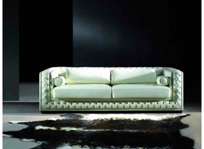 Skórzana Sofa Chesterfield Sofa 3 miejsce do siedzenia Sofy Kanapy Chesterfield Skóra
