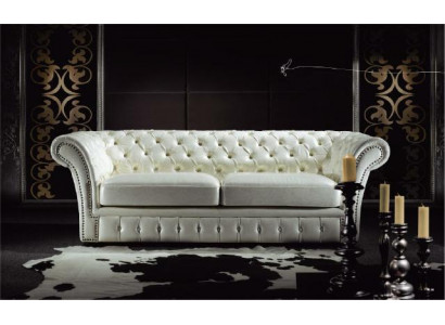 Sofa Chesterfield Luksusowe Sofy Trzyosobowe Sofy Salonowe Kanapy Biały