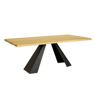 Stół obiadowy Drewno stoły Living Jadalnia Pokój Tabela Solidne drewno 240x100cm Stoły do ​​jadalni Solidny