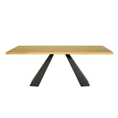 Stół obiadowy Drewno stoły Living Jadalnia Pokój Tabela Solidne drewno 240x100cm Stoły do ​​jadalni Solidny