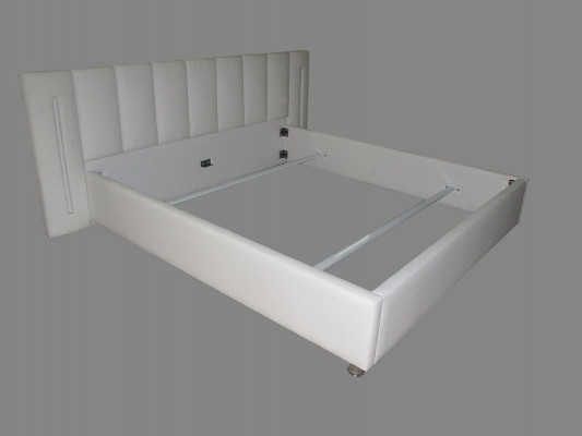 Skóra Design Łóżko Podwójne łóżko Małżeństwo Nowoczesny Hotel Frame Sleep Pokój