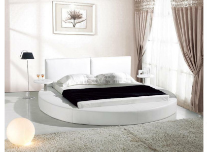 Okrągłe łóżko Modern Design Luksusowa Podkładka Okrągły łóżka Włókienniczy Materiał