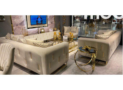 Design Sofa Nowoczesna 3-osobowa Siedziba Pokój Meble Szare Sofy Sofa Trzyosobowa Podkładka