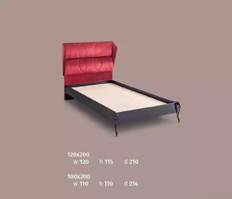 Design Łóżko łóżko składane kolorowe nowoczesne łóżko młodzieżowe z drewnianymi meblami 120x200cm