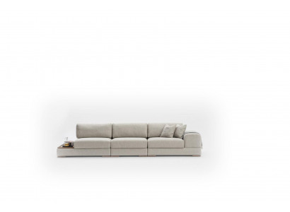 Sofa Kanapa Podkładka Meble Kanapy Design Big xxl 5 miejsc siedzących 350cm Kanapy