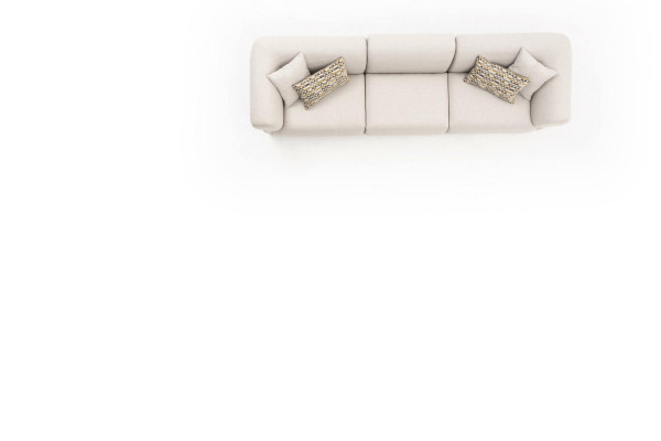 Sofa 5 miejsce do siedzenia Beżowa Luksusowa Sofa do Salonu Sofa w Nowoczesnym Stylu Duże Sofy XXL