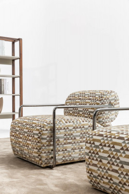 Fotel Design Nowoczesny Salon 1 miejsce do siedzenia Luksusowa TapicerkaFotel Meble Relaks Club