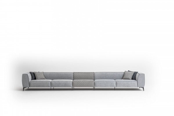 duża Sofa Kanapa 8 miejsce do siedzenia Włoskie kanapy xxl Sofy Meble Włókiennicze