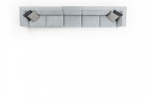 Meble włoskie duża Sofa Kanapa 8 miejsce do siedzenia Włoskie kanapy xxl Sofy Włókiennicze