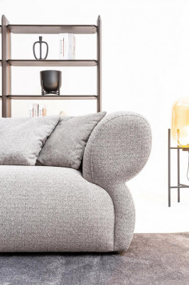 Meble włoskie duża Sofa Kanapa 6 miejsce do siedzenia Włoskie kanapy xxl Sofy Włókiennicze