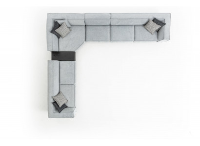 Sofa L Shape Couch Podkładka Salon Nowoczesny Design Narożnikowa kanapa Włókienniczy Sofy