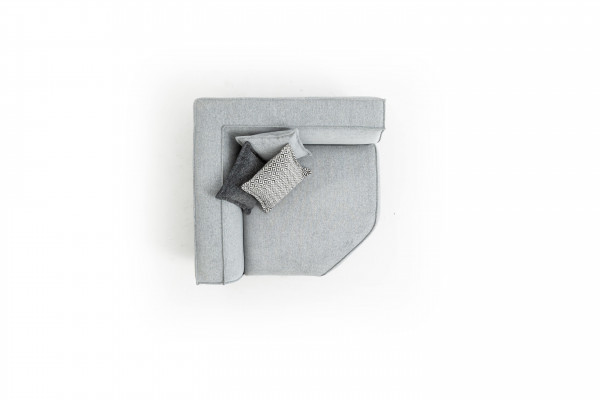 Sofa L Shape Couch Podkładka Salon Nowoczesny Design Narożnikowa kanapa Włókienniczy Sofy