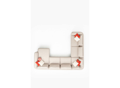 Narożnik Meble Podkładka Sofa Kanapy Salon Żywy krajobraz Materiał
