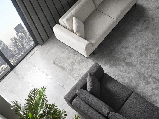 Sofa trzyosobowa 3 miejsce do siedzenia Sofy Nowoczesny Biały Design Materiał Poliester Nowy