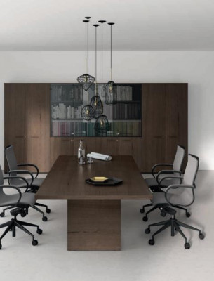 Meeting Stół konferencyjny Meble biurowe Stół konferencyjny Tabela Office Design Drewno