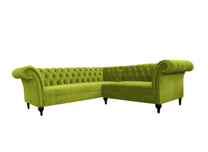 Chesterfield Narożnikowa kanapa kanapa narożna designerska sofa kanapa Aksamit skórzana sofa SLIII sofa №96